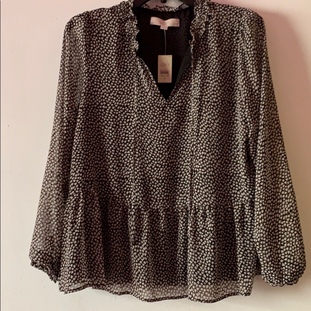 Tulip print top